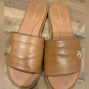 Cole Haan Tan Leather Sandals Size 7